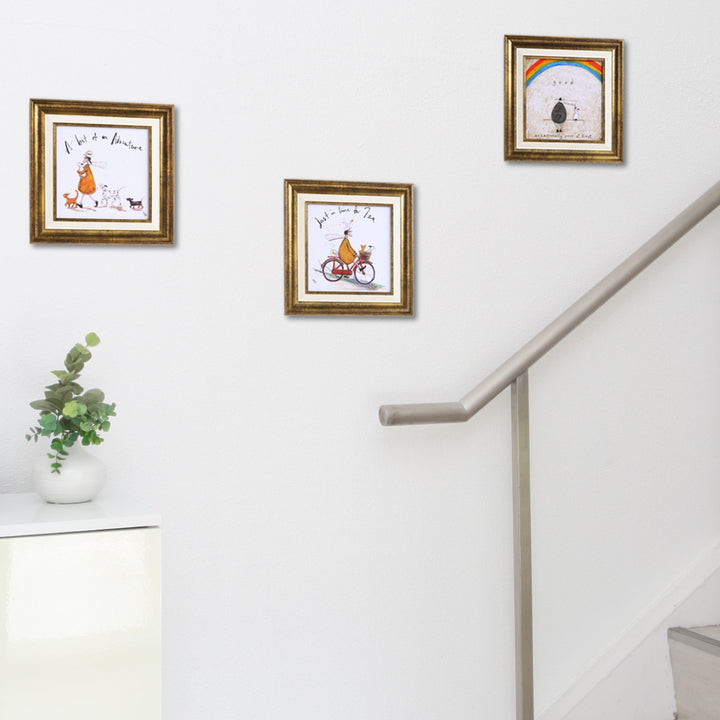 アートパネルサムトフト『お茶の時間』23.5×23.5cm