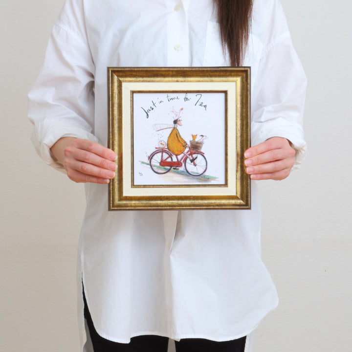 アートパネルサムトフト『お茶の時間』23.5×23.5cm