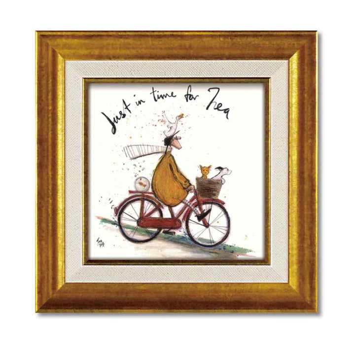 アートパネルサムトフト『お茶の時間』23.5×23.5cm