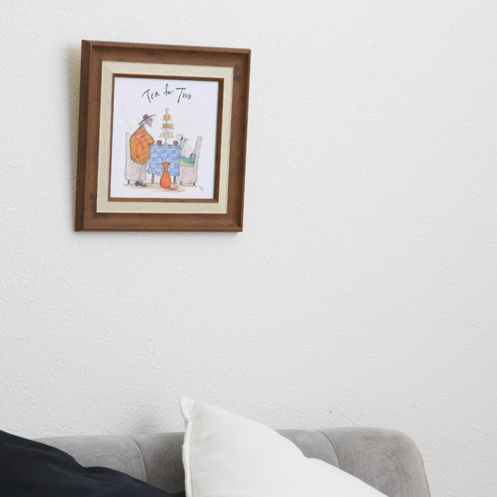 アートパネルサムトフト『みんなでお茶』23.5×23.5cm