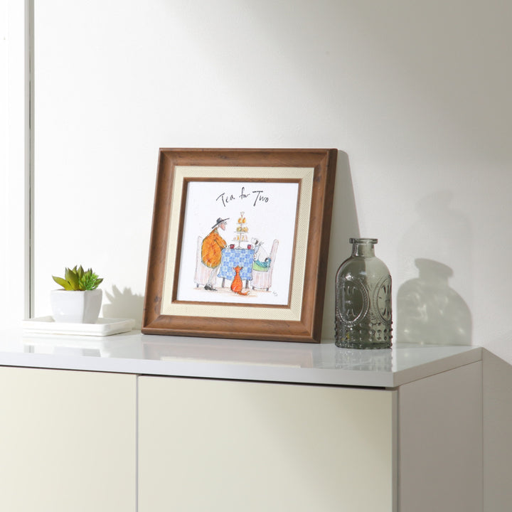 アートパネルサムトフト『みんなでお茶』23.5×23.5cm