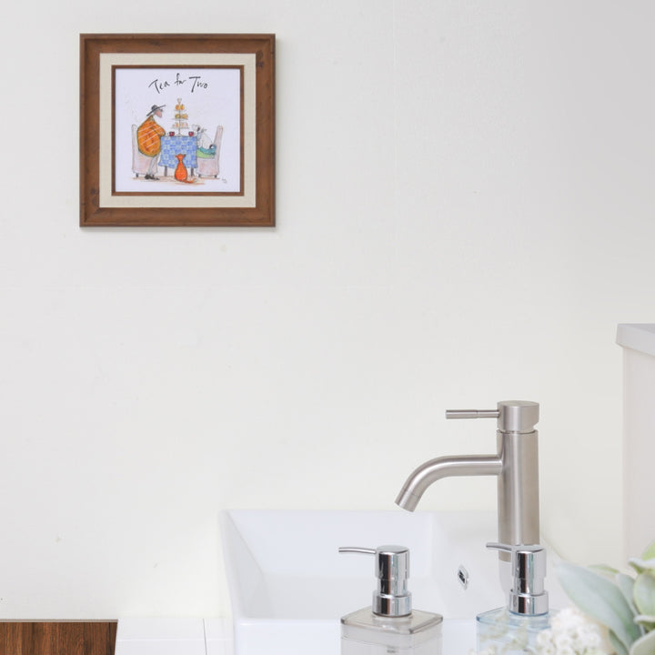 アートパネルサムトフト『みんなでお茶』23.5×23.5cm