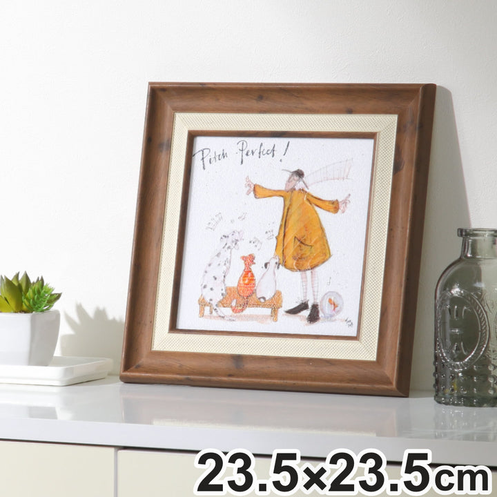 アートパネルサムトフト『パーフェクト』23.5×23.5cm