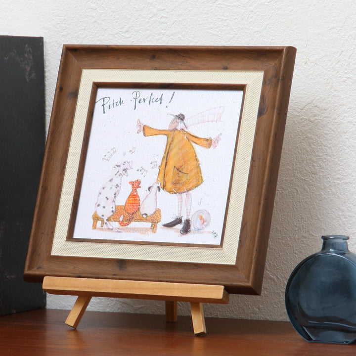 アートパネルサムトフト『パーフェクト』23.5×23.5cm