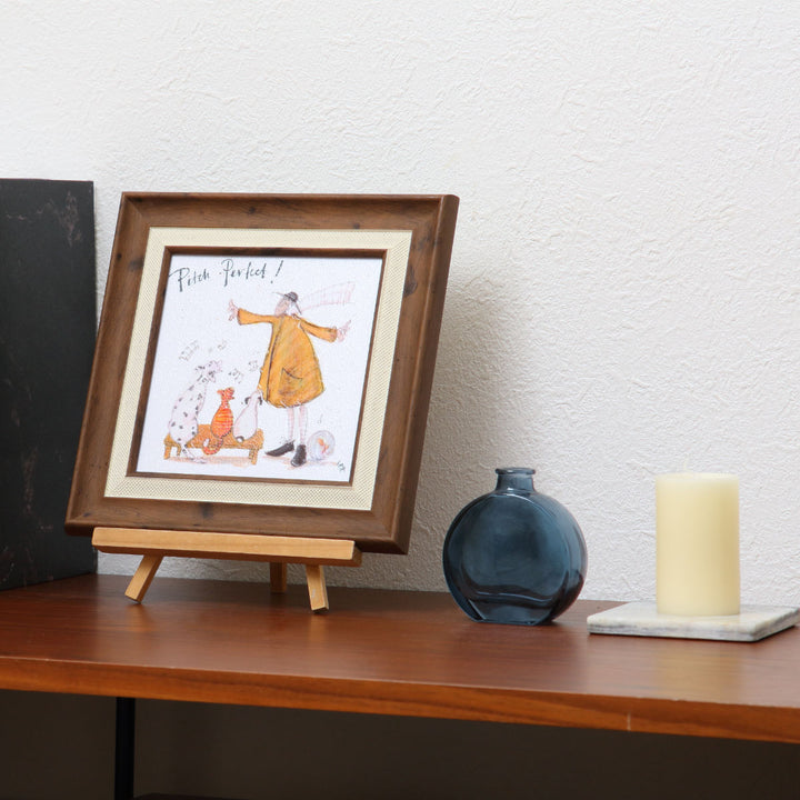 アートパネルサムトフト『パーフェクト』23.5×23.5cm