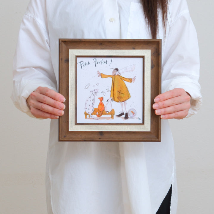 アートパネルサムトフト『パーフェクト』23.5×23.5cm