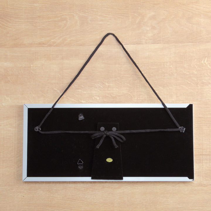 フォトフレームメモリーズアルミ2ウィンドーL判