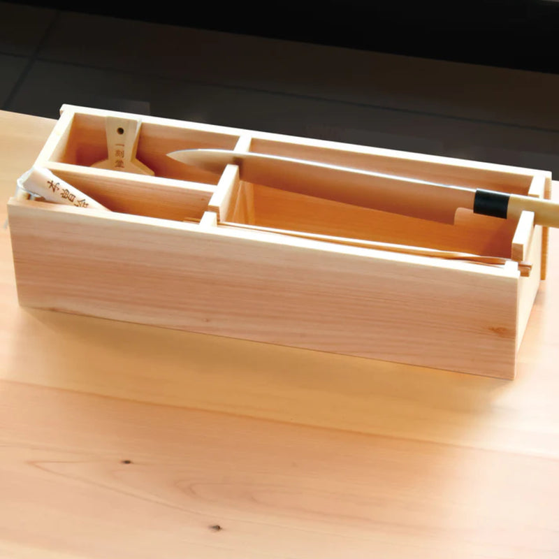 ひのき包丁＆料理箸置き箱