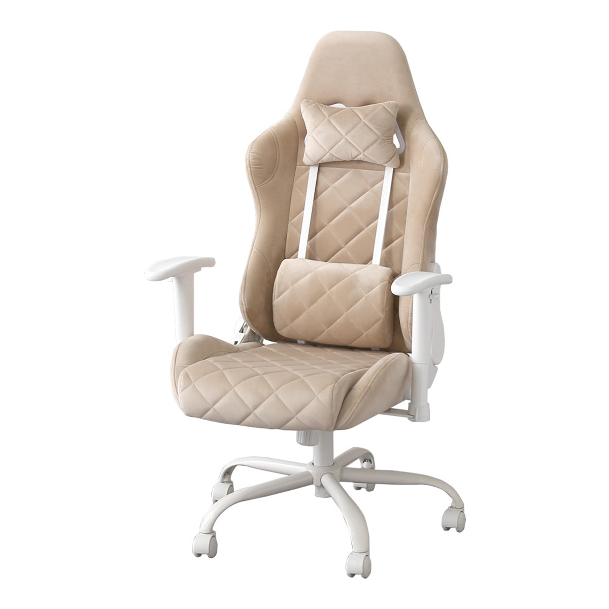 大人かわいいゲーミングチェア 座面高47～55cm 2Dアーム Louise – ハウジー