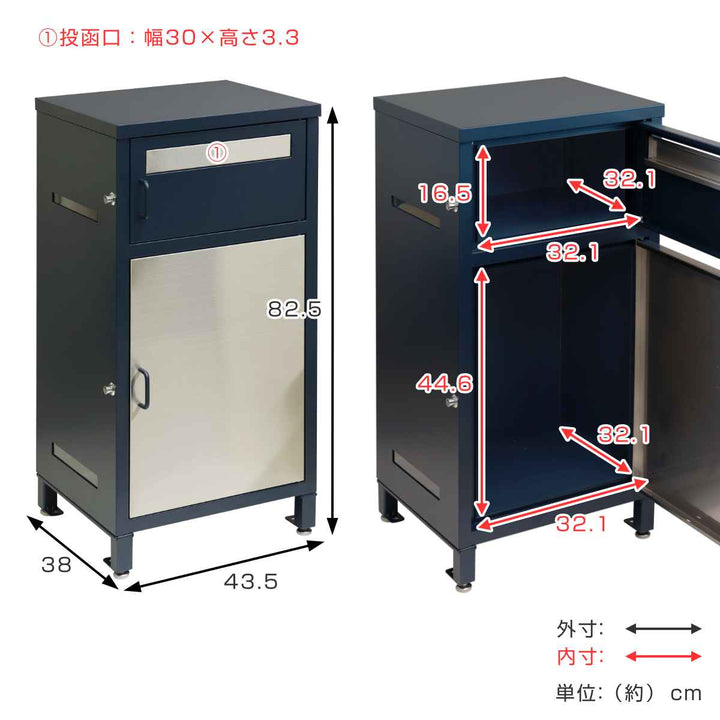 宅配ボックス郵便ポストEliaエリア宅配ボックス付ポスト