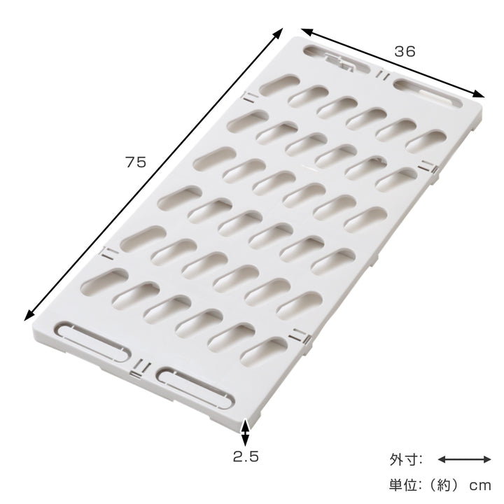 すのこ押入れスタンディープラスチックジョイント