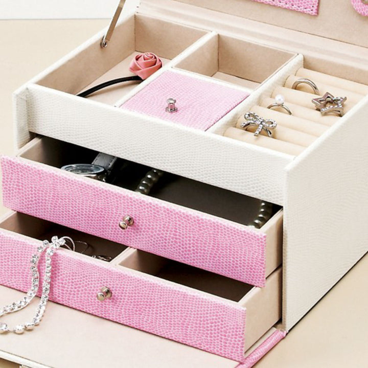 小物収納スウィートジュエリーボックスツートーンアクセサリー