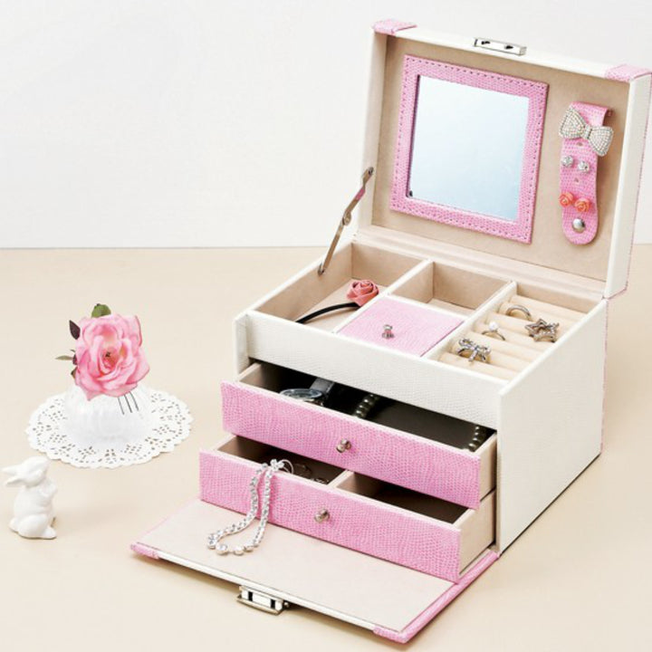 小物収納スウィートジュエリーボックスツートーンアクセサリー