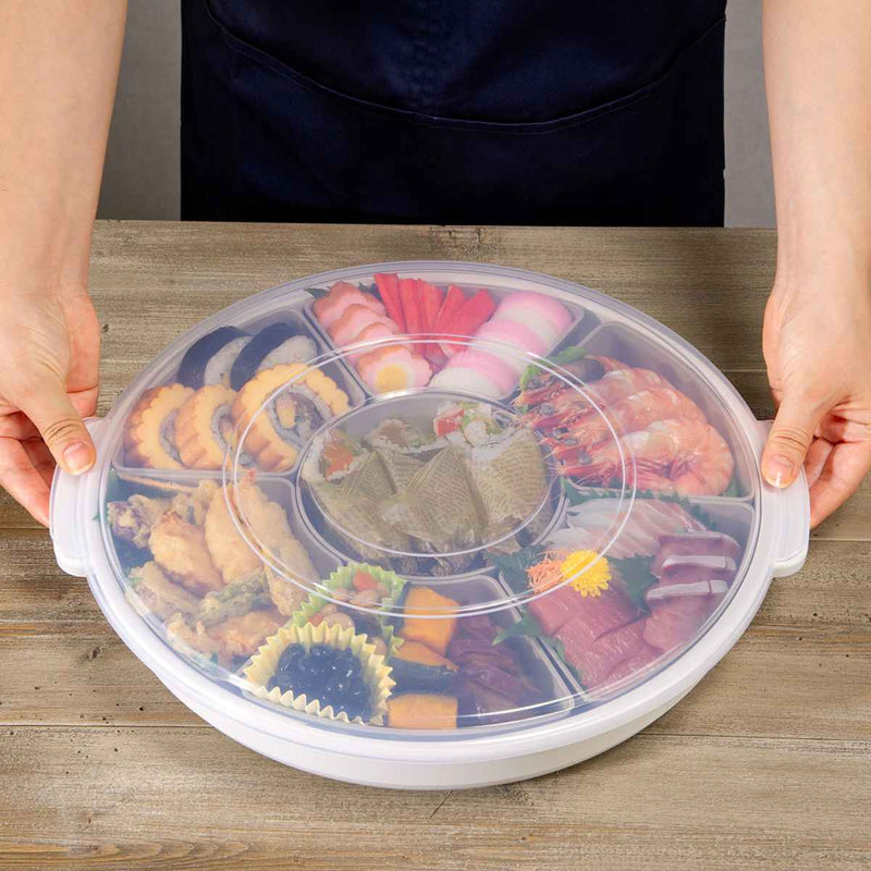 オードブル皿39cm仕切り皿プラスチック
