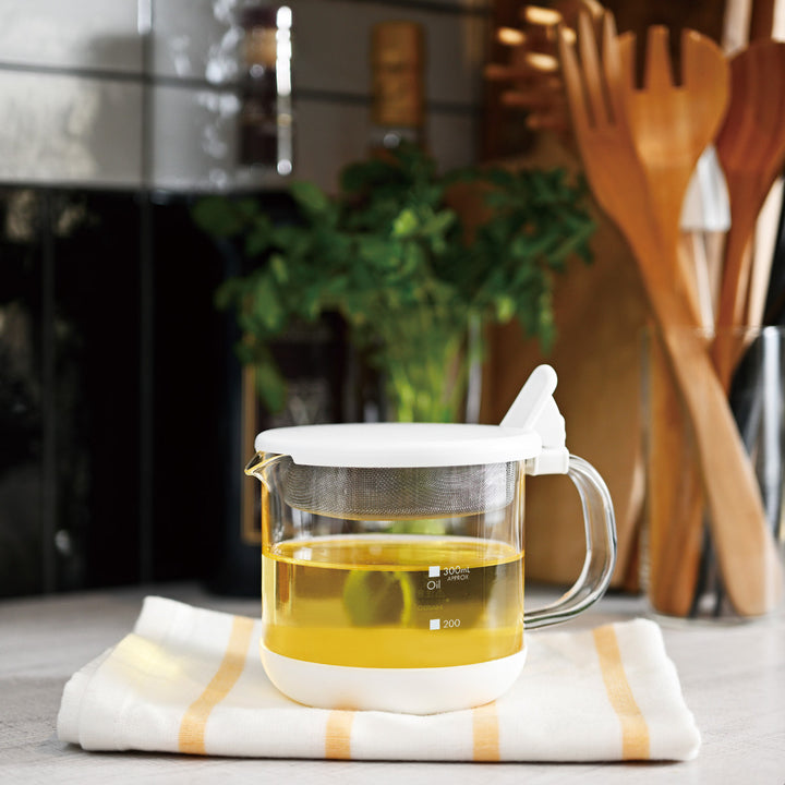 ハリオガラスのオイルポット300mlガラスのある生活