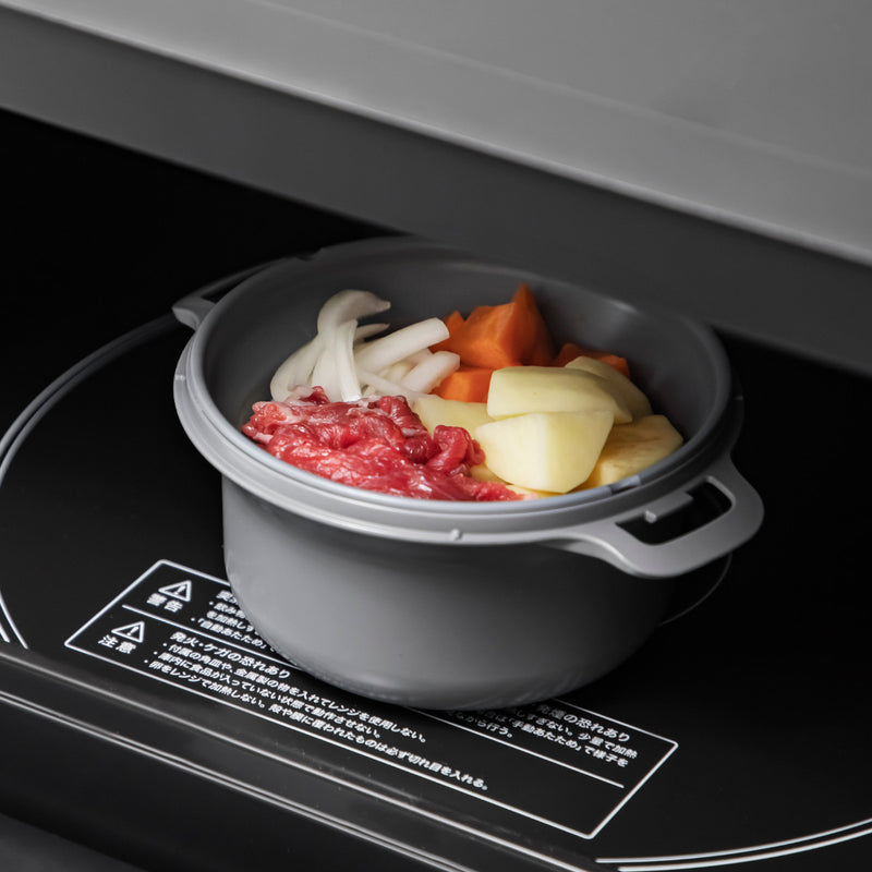 ＆NEnikiiカレーレンジクッカー食洗機対応電子レンジ調理器日本製