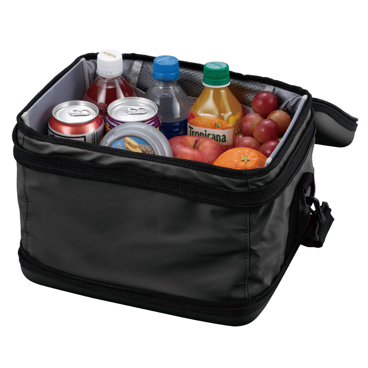 保冷バッグ 12L スーパーコールドクーラーバッグ マットブラック