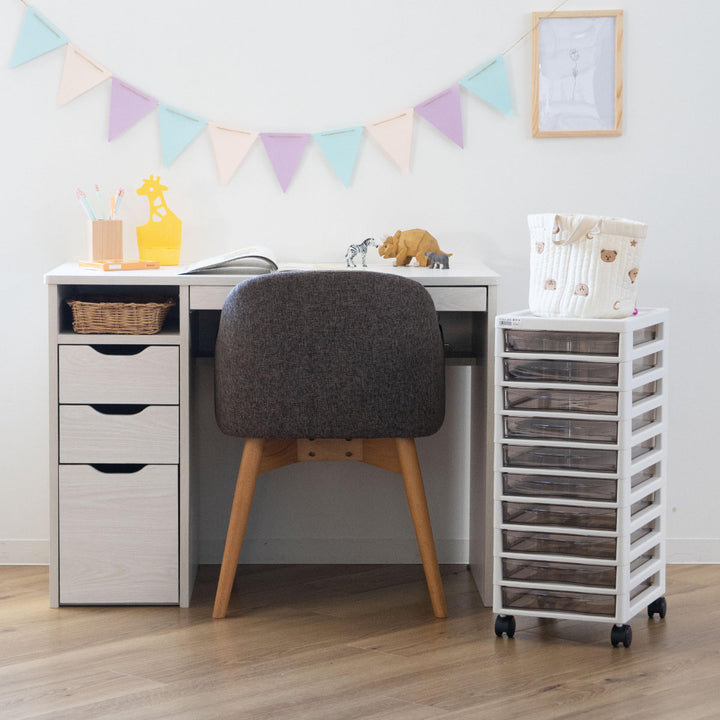 書類ケースフロアケースアプロスA4浅型10段幅27×奥行34.5×高さ64.2cm