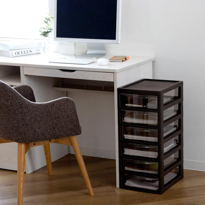 書類ケースフロアケースアプロスA4深型6段幅27×奥行34.5×高さ64.8cm