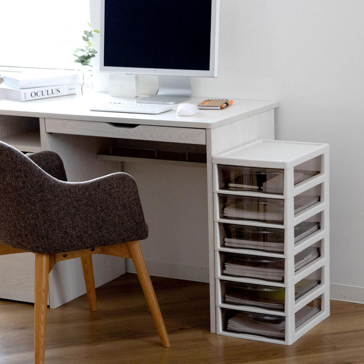 書類ケースフロアケースアプロスA4深型6段幅27×奥行34.5×高さ64.8cm