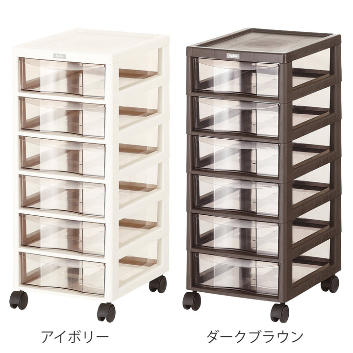 書類ケースフロアケースアプロスA4深型6段幅27×奥行34.5×高さ64.8cm