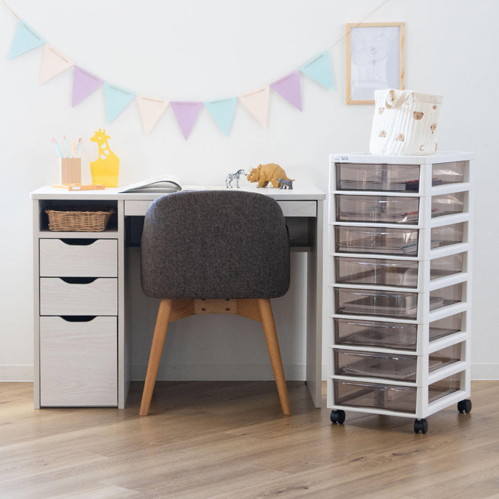 書類ケースフロアケースアプロスB4深型8段幅32.3×奥行40.6×高さ83.9cm