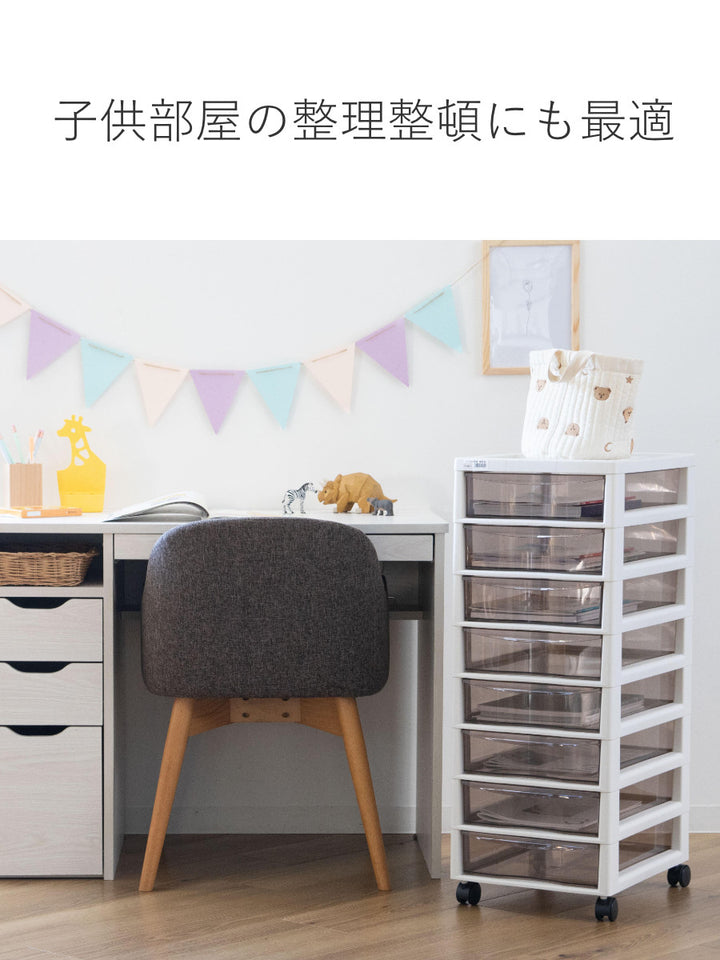 書類ケースフロアケースアプロスB4深型8段幅32.3×奥行40.6×高さ83.9cm