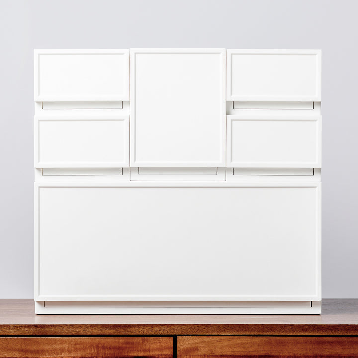 収納ケースチェストファボーレヌーヴォS240幅18×奥行36×高さ24.3cm