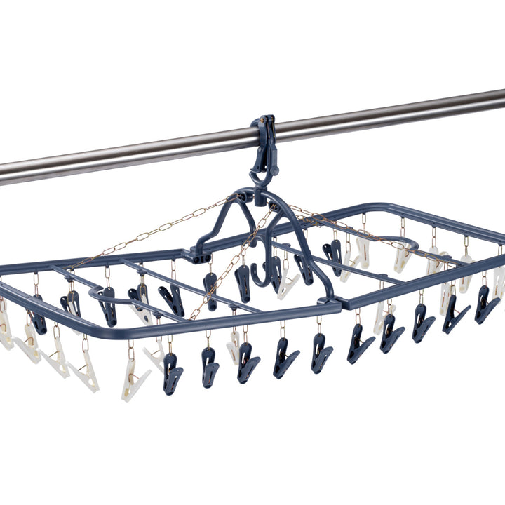 洗濯ハンガー角ハンガー40ピンチ干し分けneo