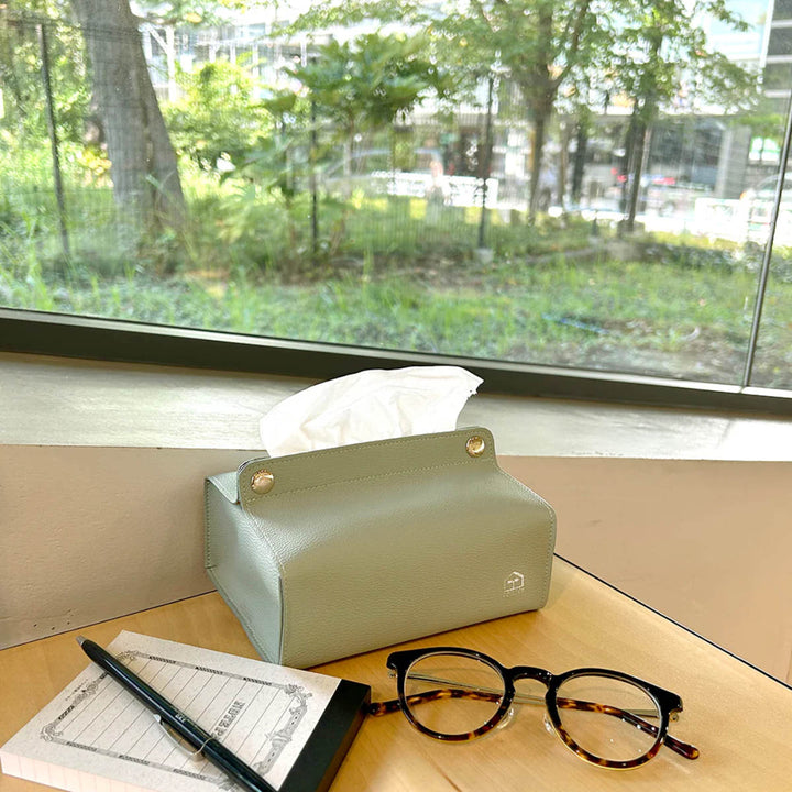 ティッシュケースtentemidiプレーンハーフ