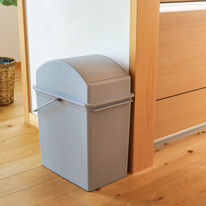 ゴミ箱17Lスイングオープンふた付きスリムベーシックダスト