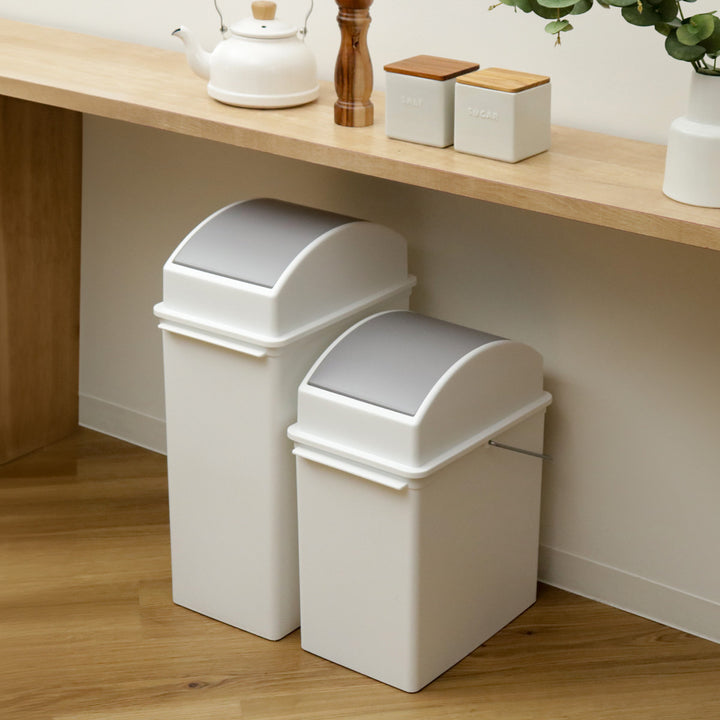 ゴミ箱25Lスイングオープンふた付きスリムベーシックダスト