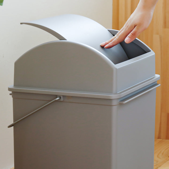 ゴミ箱25Lスイングオープンふた付きスリムベーシックダスト