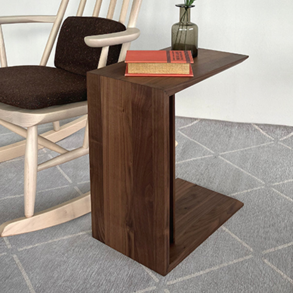 新品⭐︎ウォルナット 2WAY サイドテーブル 飛騨の家具 2WAY SIDE TABLE ウォルナット材 nissin | サイドテーブル