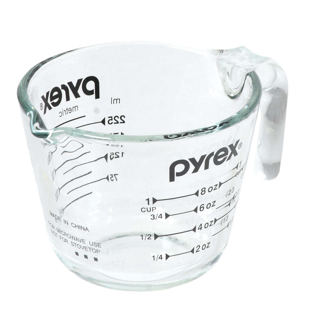 PYREX 計量カップ 250ml 耐熱ガラス 取っ手付き メジャーカップ – ハウジー