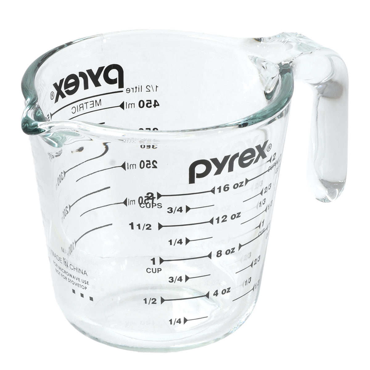 PYREX 計量カップ 500ml 耐熱ガラス 取っ手付き メジャーカップ – ハウジー