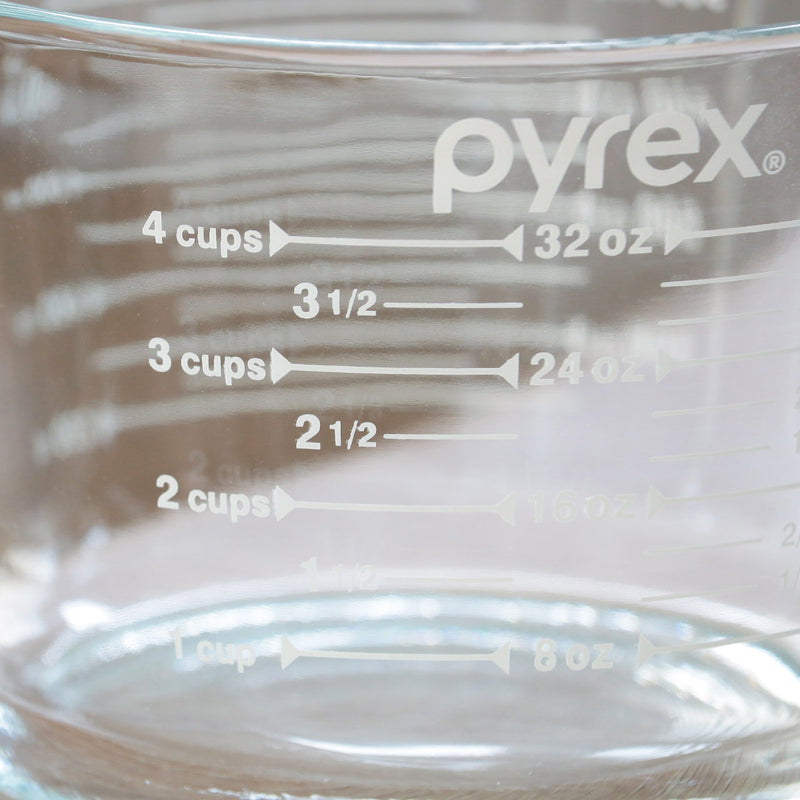 PYREX計量カップ1L耐熱ガラス取っ手付きメジャーカップ