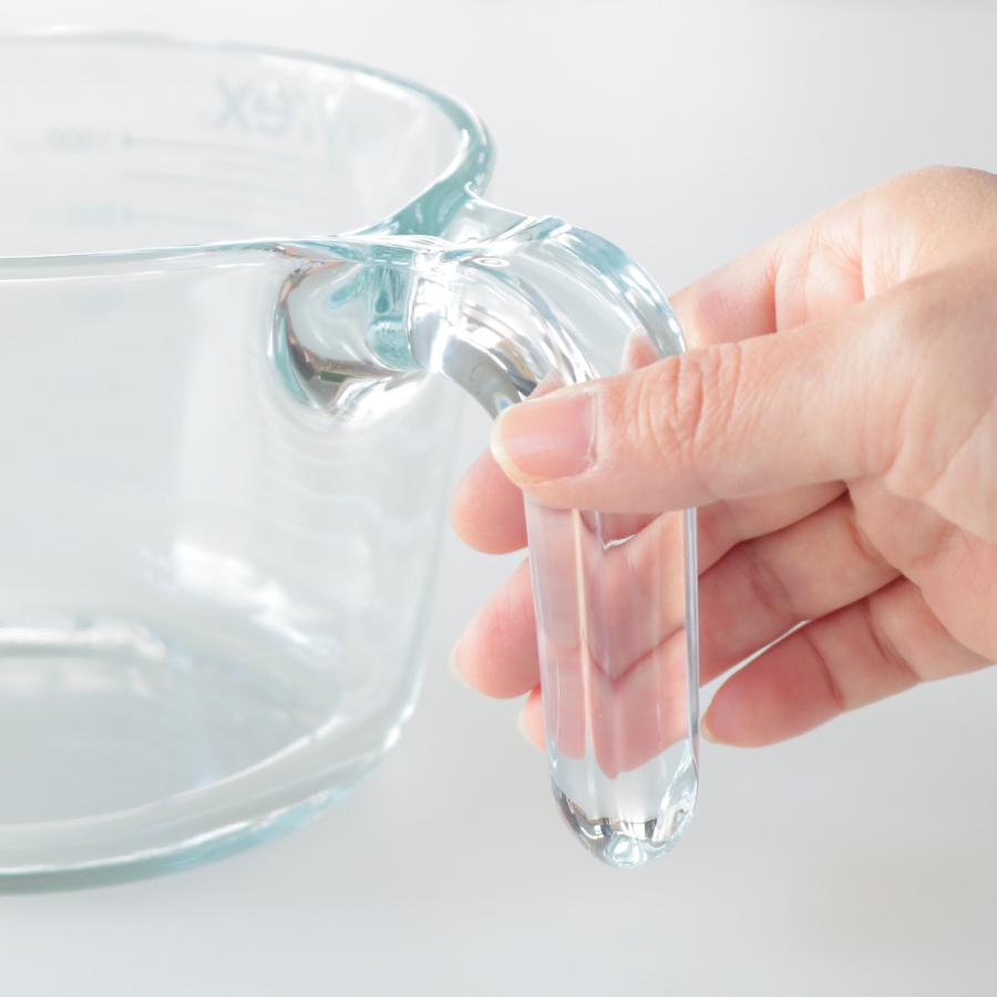 PYREX 計量カップ 1L 耐熱ガラス 取っ手付き メジャーカップ