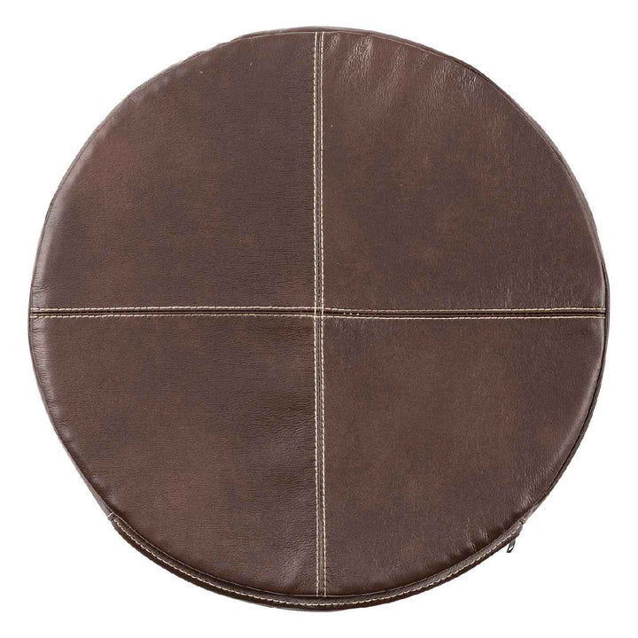 シートクッションボンデッドレザー直径38cm