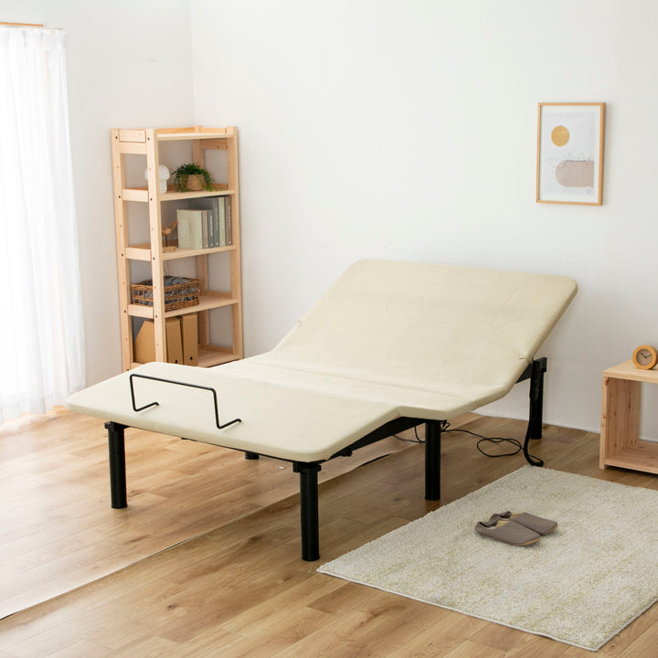 電動ベッドシングルヘンロ静音無段階リクライニング