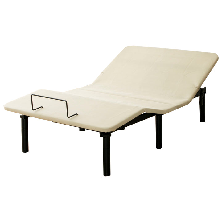 電動ベッドセミダブルヘンロ静音無段階リクライニング