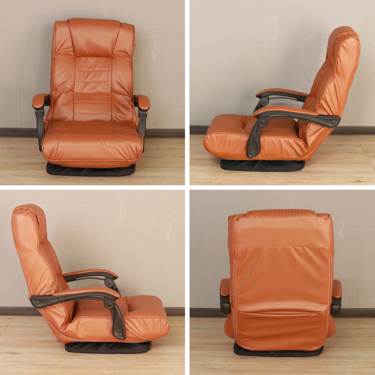 【ほぼ新品】14段階リクライニング回転座椅子 座椅子 回転式 14段階リクライニング アンズ – ハウジー