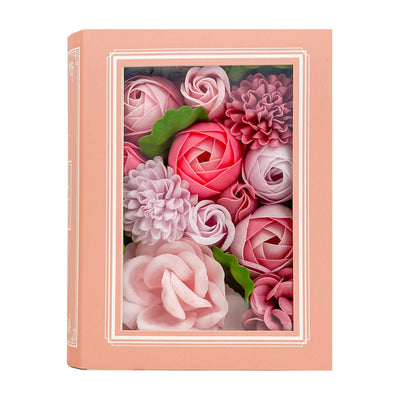 入浴剤 メルシーボンジョルネブック 花のカタチの入浴剤 Q-FLA