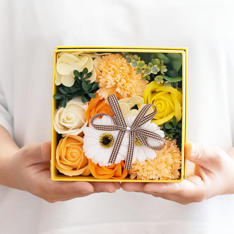 入浴剤フレグランスボックスアレンジ花のカタチの入浴剤Q-FLA