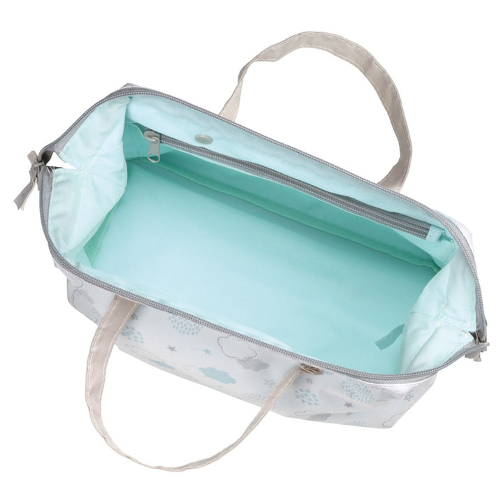 おむつケースがま口おむつポーチファスナー付き