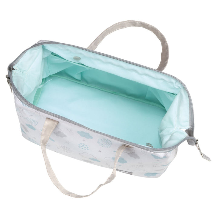 おむつケースがま口おむつポーチファスナー付き