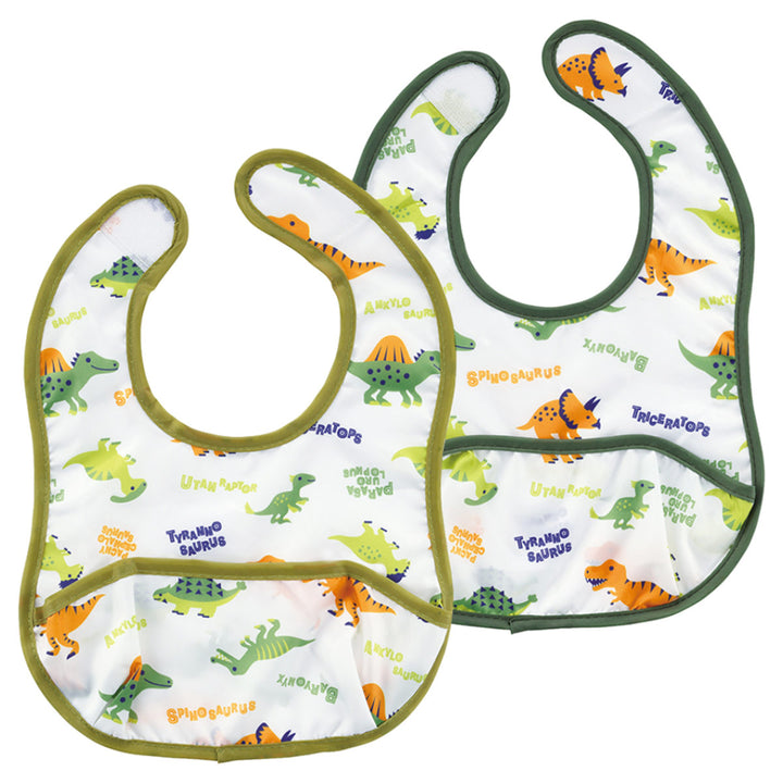 ベビーエプロン薄手ベビーエプロン2枚セットSサイズ撥水加工