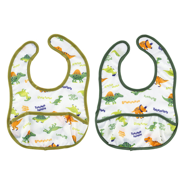 ベビーエプロン薄手ベビーエプロン2枚セットSサイズ撥水加工