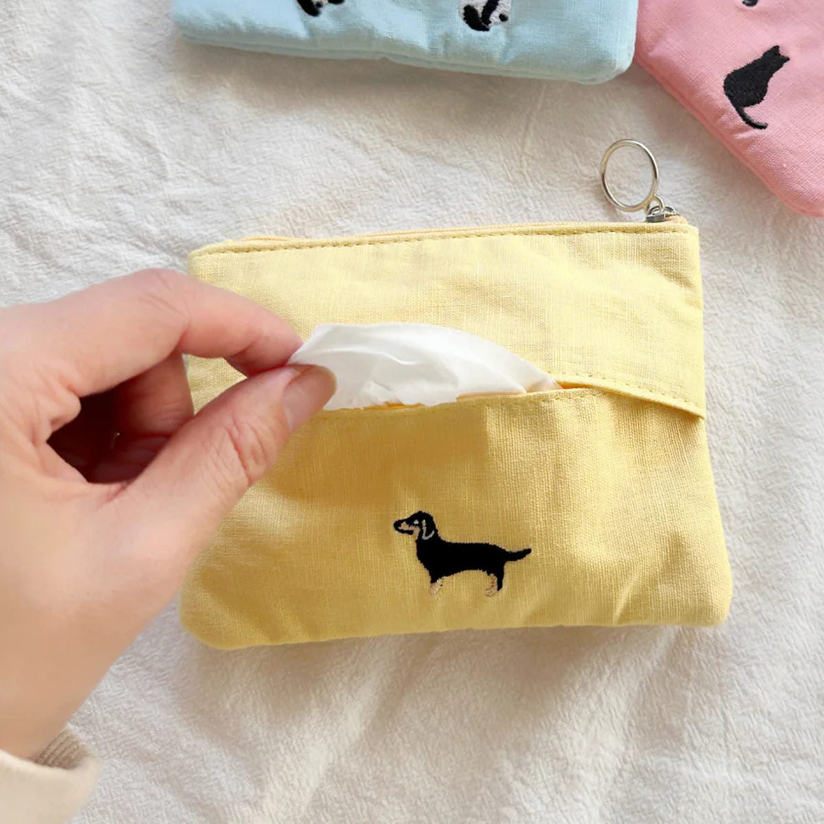 ティッシュポーチ ミニーズパルTCポーチ 動物 布製 – ハウジー