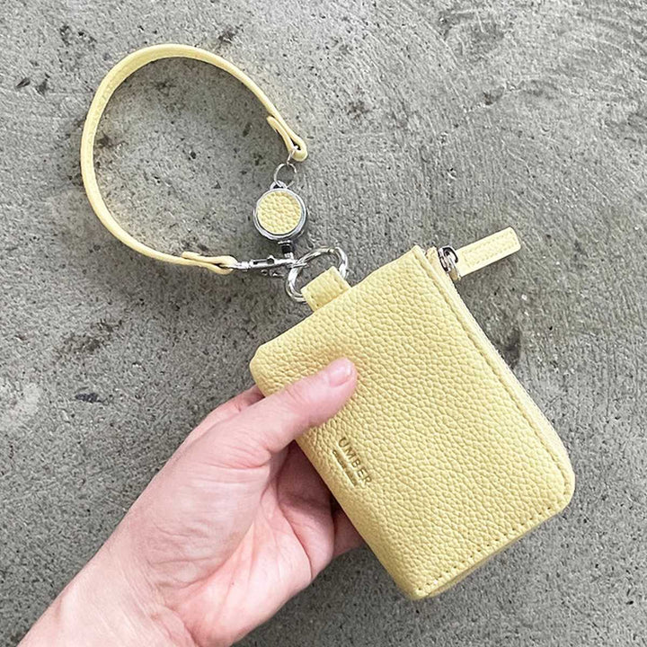 パスケースUMBERマルチパスケースリール付き小銭入れお財布